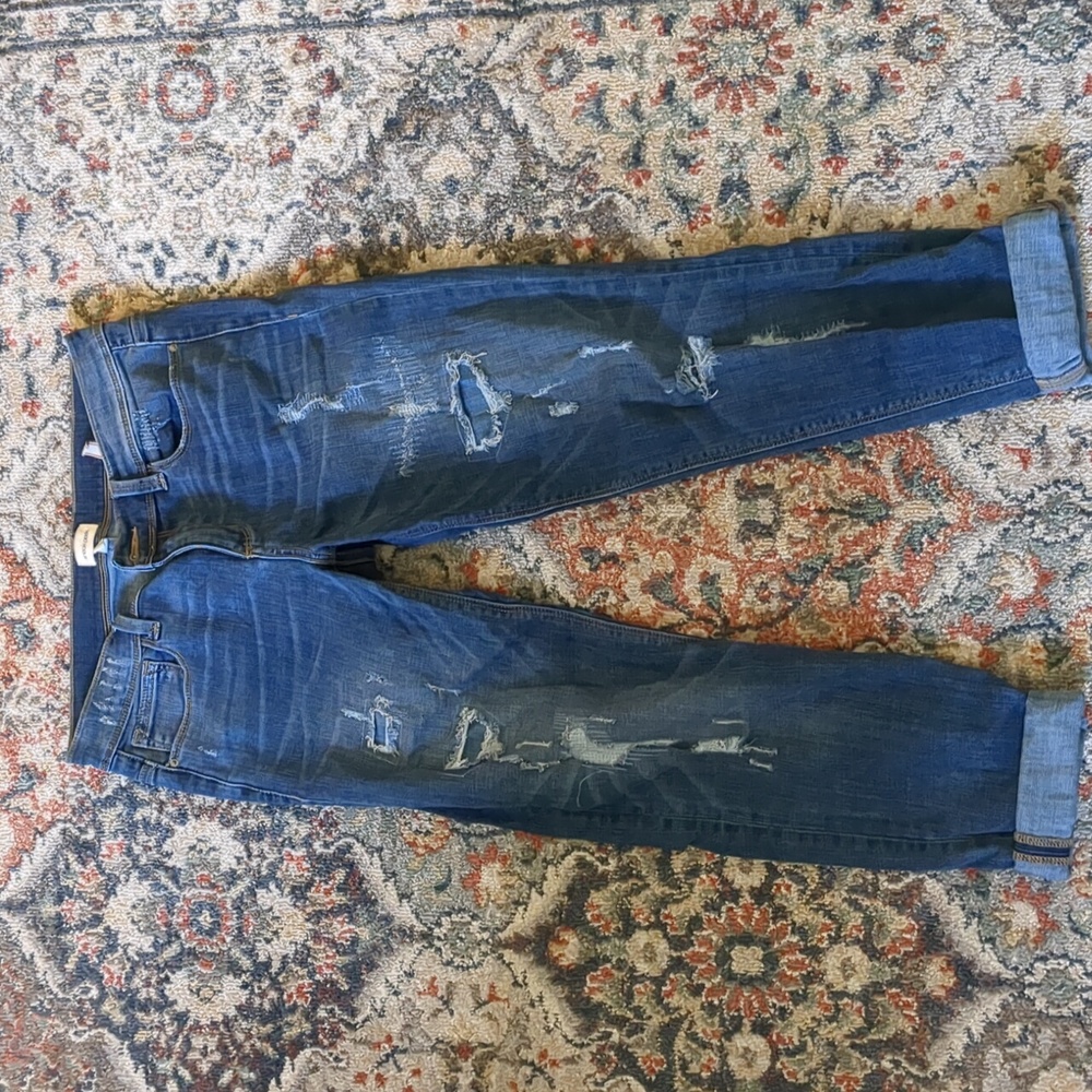 Sneak Peek Distressed Jeans